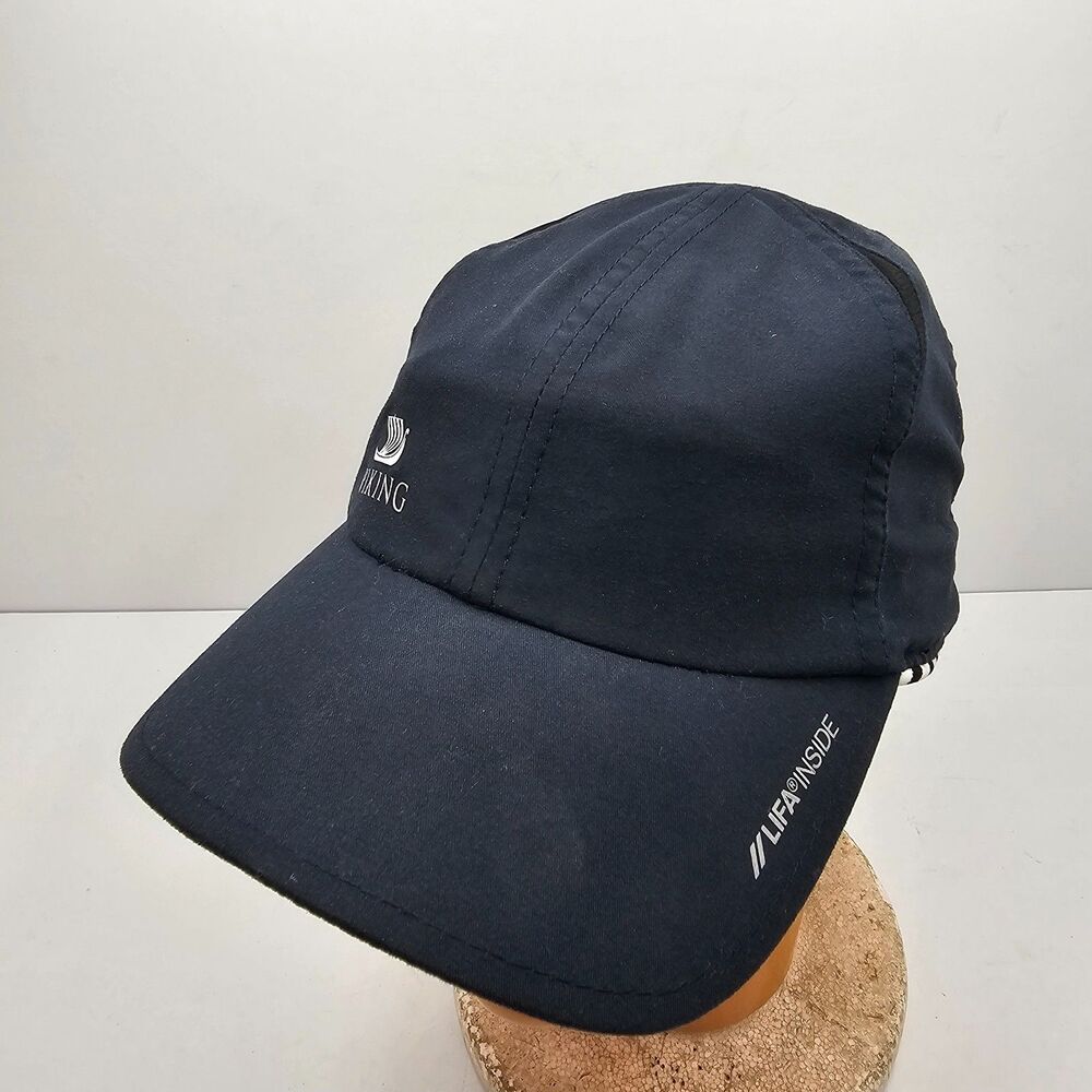 Helly Hansen Viking River Cruises Lifa Cap Navy Blue Strapback Hat Performance